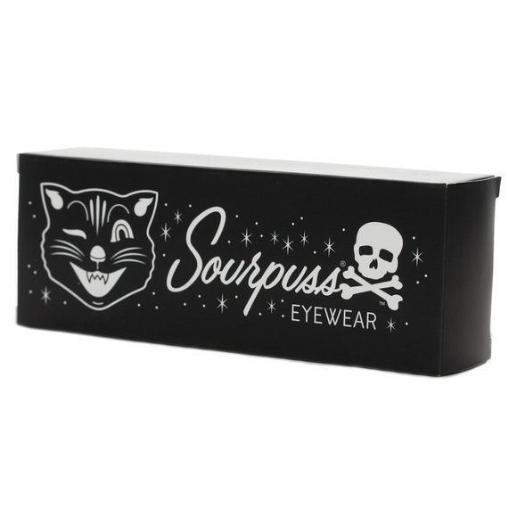 Sourpuss Cat Eye Retro Sunglasses Vixen Red - Picture 6 of 6